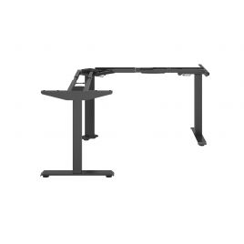 2-Stage Height Adjustable Corner Base with T-Leg